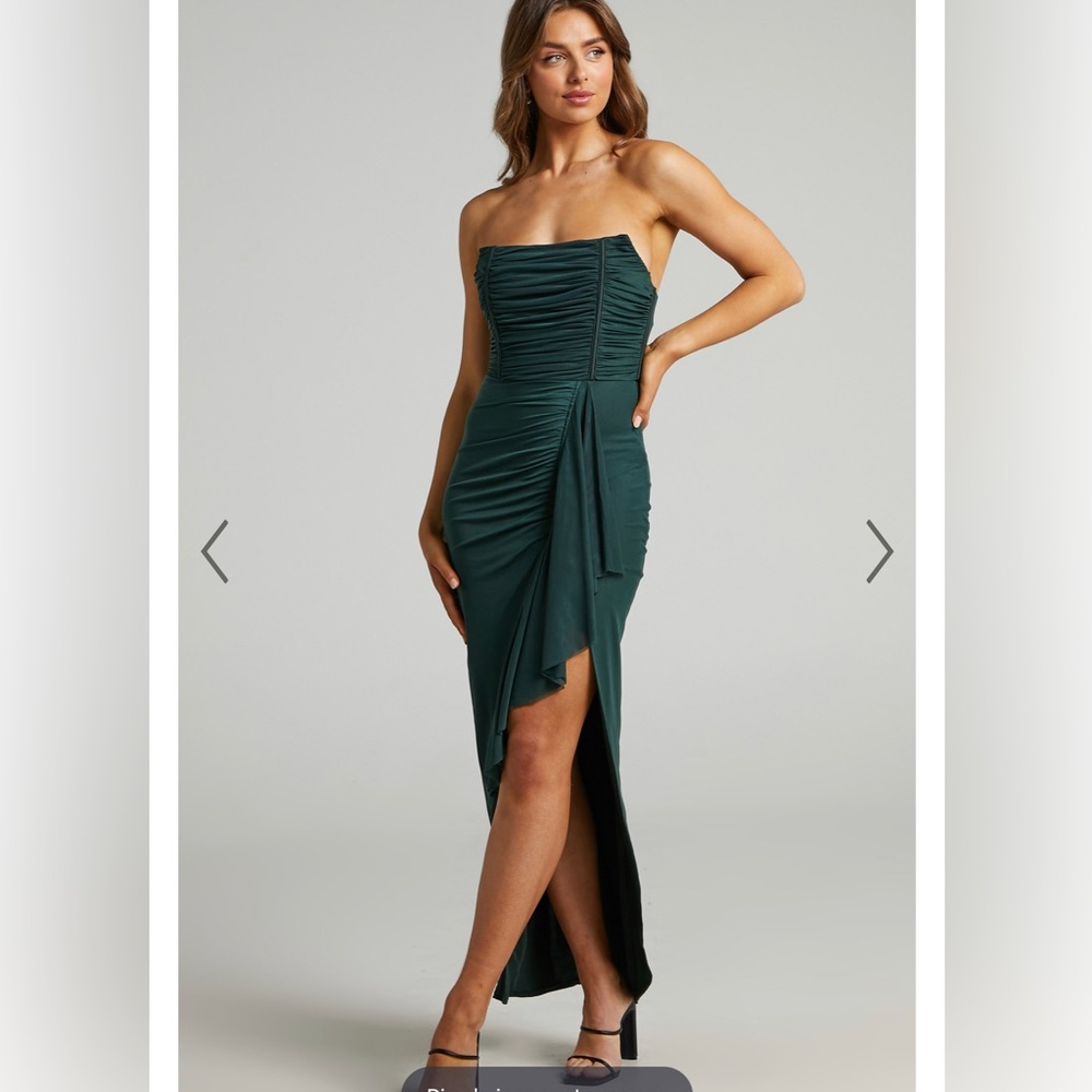 Showpo formal emerald green dress